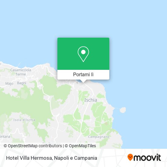 Mappa Hotel Villa Hermosa