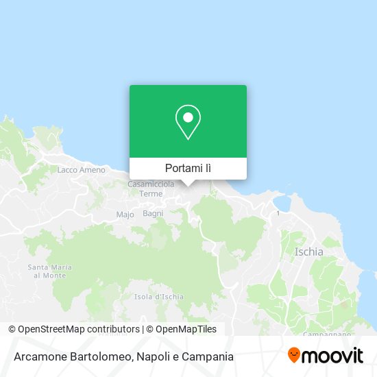 Mappa Arcamone Bartolomeo