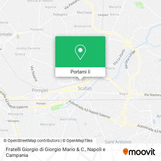 Mappa Fratelli Giorgio di Giorgio Mario & C.