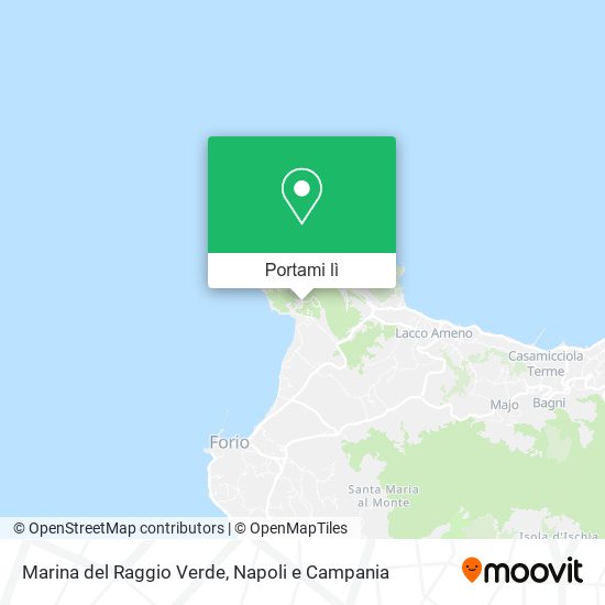 Mappa Marina del Raggio Verde