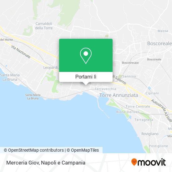 Mappa Merceria Giov