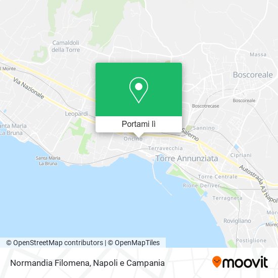 Mappa Normandia Filomena