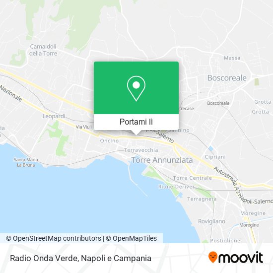 Mappa Radio Onda Verde