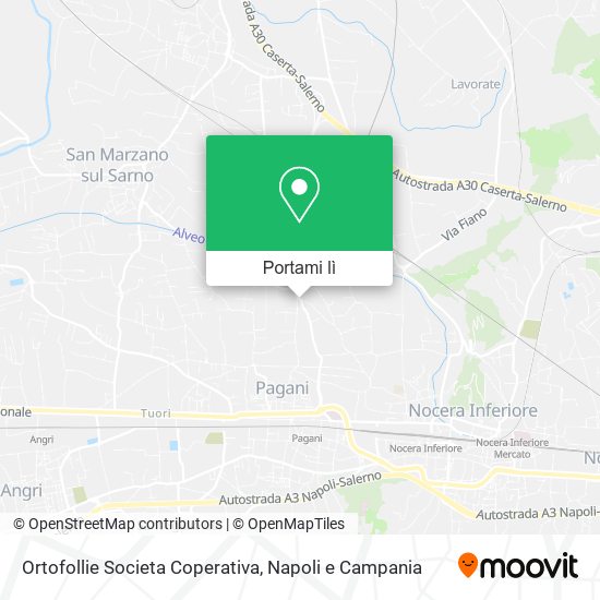 Mappa Ortofollie Societa Coperativa