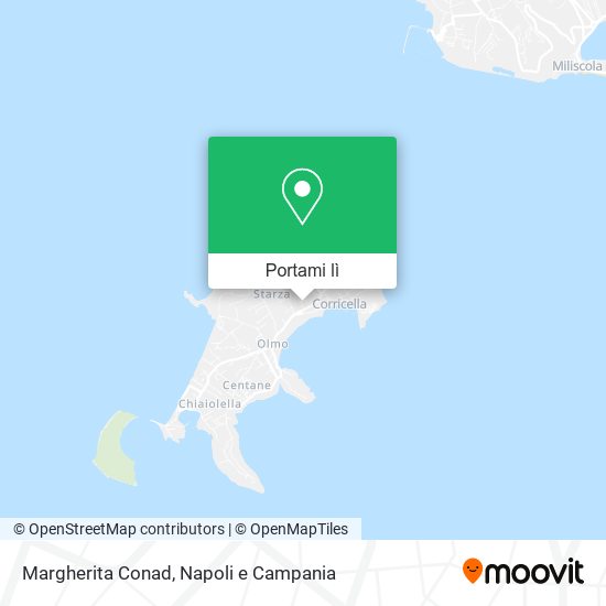 Mappa Margherita Conad