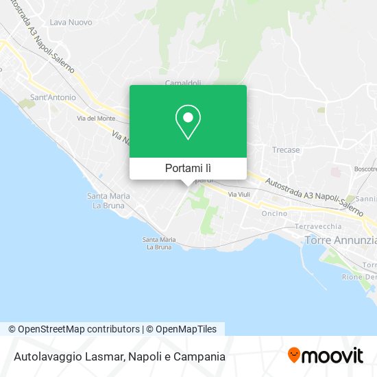 Mappa Autolavaggio Lasmar