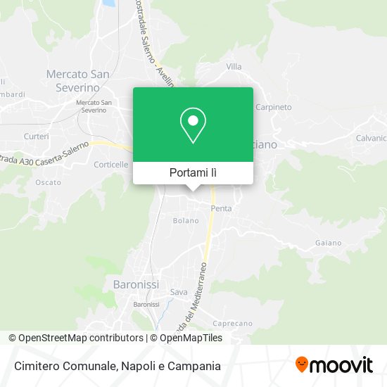 Mappa Cimitero Comunale