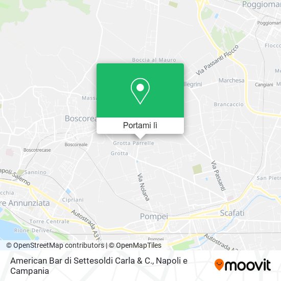Mappa American Bar di Settesoldi Carla & C.