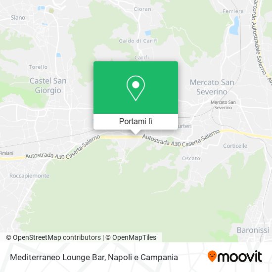 Mappa Mediterraneo Lounge Bar
