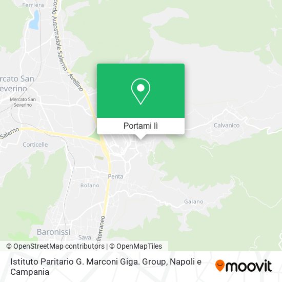 Mappa Istituto Paritario G. Marconi Giga. Group