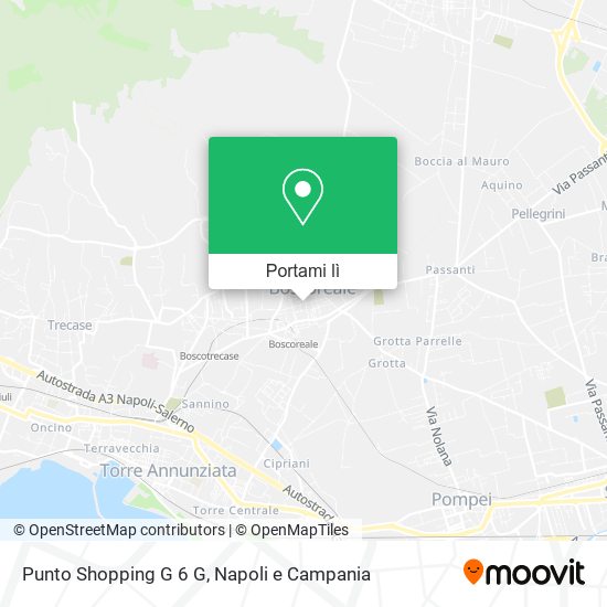 Mappa Punto Shopping G 6 G