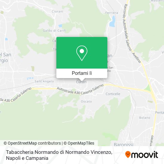 Mappa Tabaccheria Normando di Normando Vincenzo