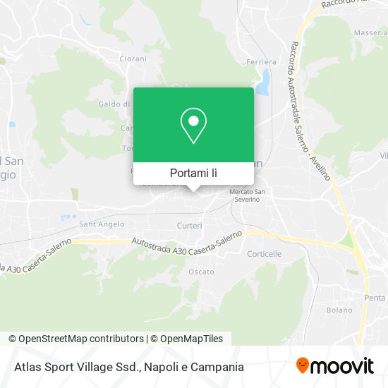 Mappa Atlas Sport Village Ssd.