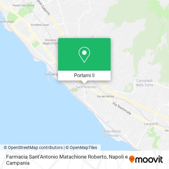 Mappa Farmacia Sant'Antonio Matachione Roberto