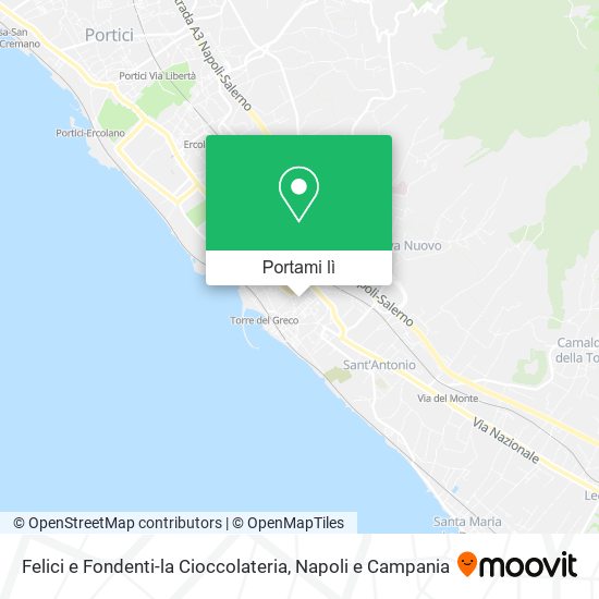 Mappa Felici e Fondenti-la Cioccolateria