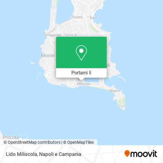Mappa Lido Miliscola