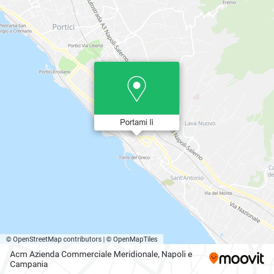 Mappa Acm Azienda Commerciale Meridionale