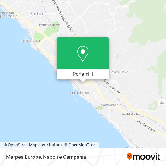 Mappa Marpes Europe