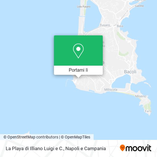 Mappa La Playa di Illiano Luigi e C.