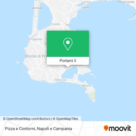Mappa Pizza e Contorni
