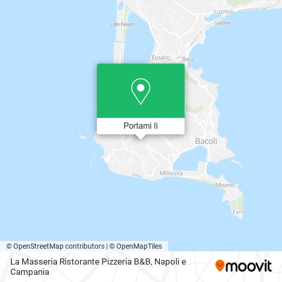 Mappa La Masseria Ristorante Pizzeria B&B