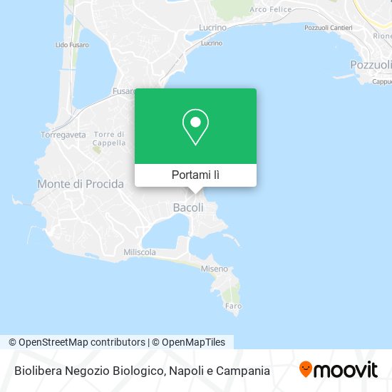 Mappa Biolibera Negozio Biologico