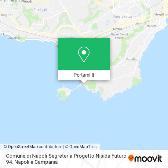 Mappa Comune di Napoli-Segreteria Progetto Nisida Futuro 94