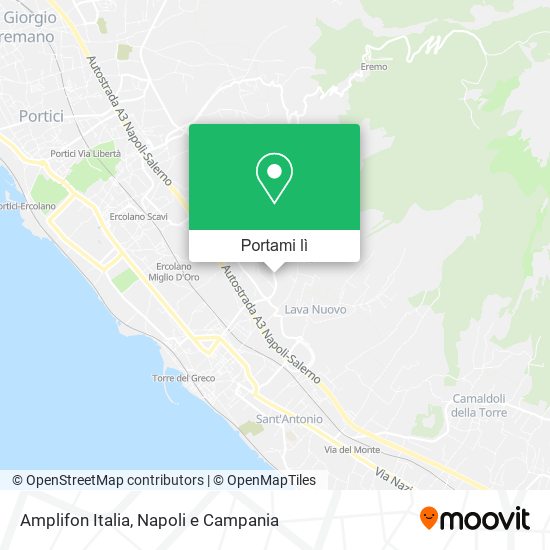 Mappa Amplifon Italia