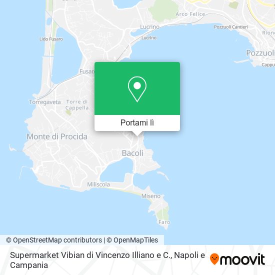 Mappa Supermarket Vibian di Vincenzo Illiano e C.