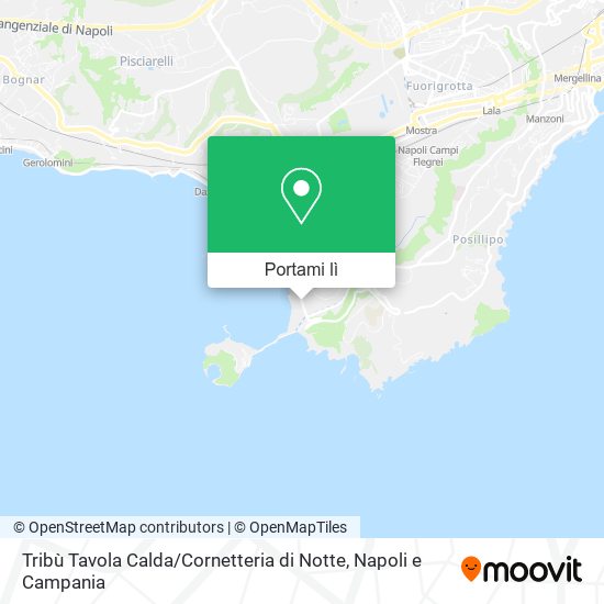 Mappa Tribù Tavola Calda / Cornetteria di Notte