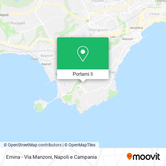 Mappa Emina - Via Manzoni