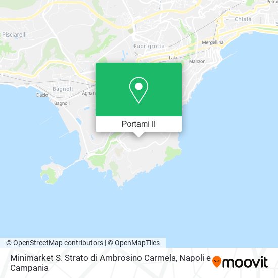 Mappa Minimarket S. Strato di Ambrosino Carmela