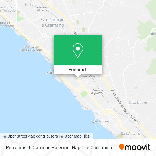 Mappa Petronius di Carmine Palermo
