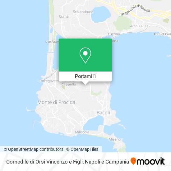 Mappa Comedile di Orsi Vincenzo e Figli