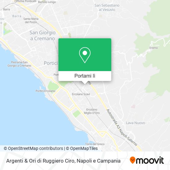 Mappa Argenti & Ori di Ruggiero Ciro