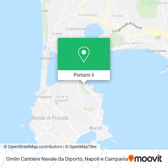 Mappa Omlin Cantiere Navale da Diporto