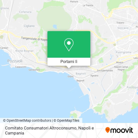 Mappa Comitato Consumatori Altroconsumo