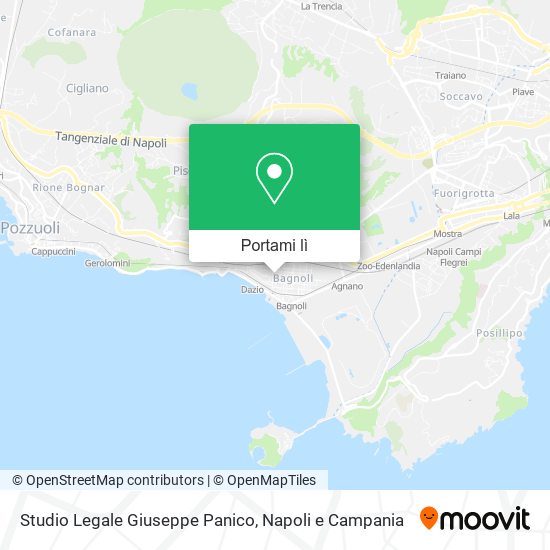 Mappa Studio Legale Giuseppe Panico