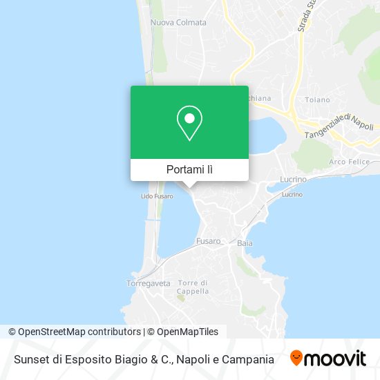 Mappa Sunset di Esposito Biagio & C.
