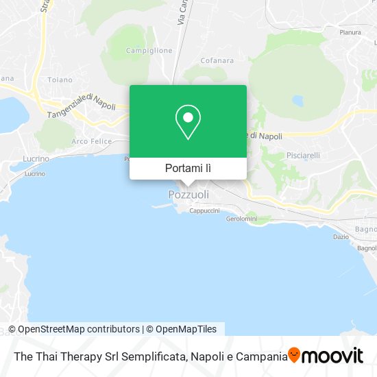 Mappa The Thai Therapy Srl Semplificata