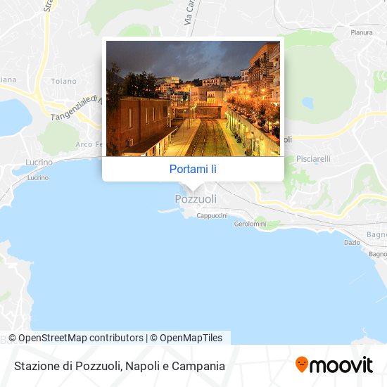 Mappa Stazione di Pozzuoli