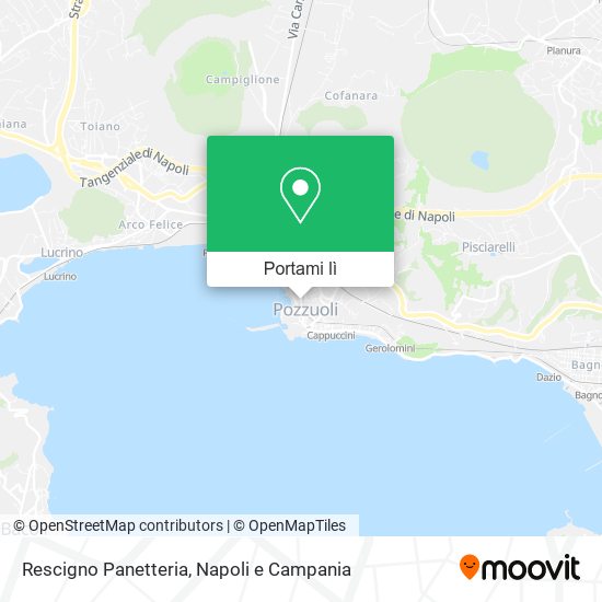 Mappa Rescigno Panetteria