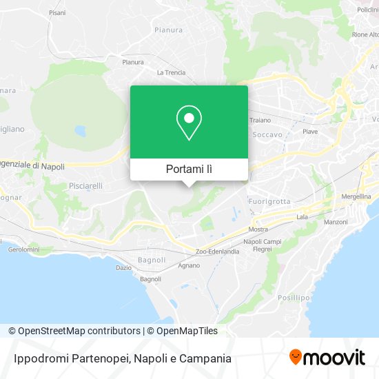Mappa Ippodromi Partenopei