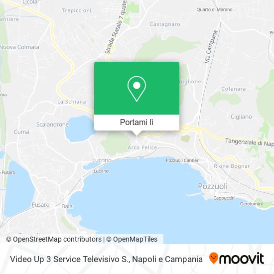 Mappa Video Up 3 Service Televisivo S.