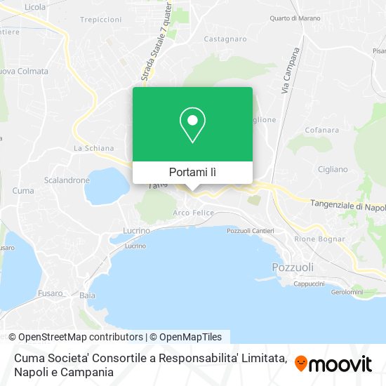 Mappa Cuma Societa' Consortile a Responsabilita' Limitata