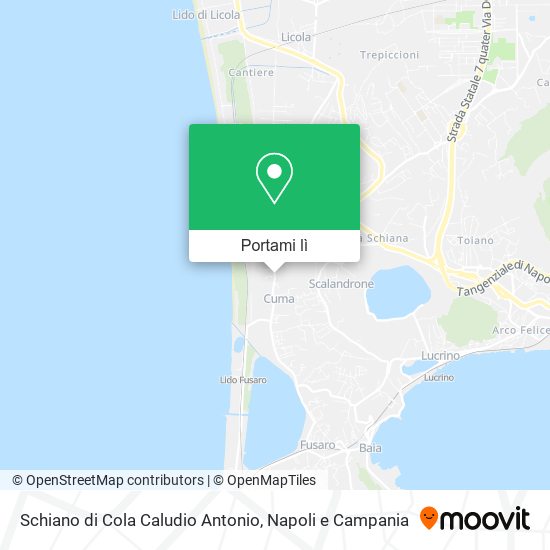 Mappa Schiano di Cola Caludio Antonio