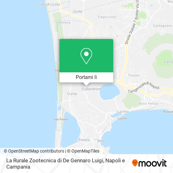 Mappa La Rurale Zootecnica di De Gennaro Luigi