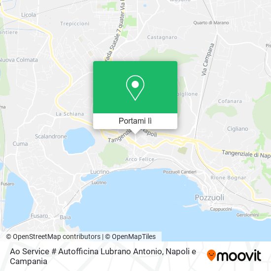 Mappa Ao Service # Autofficina Lubrano Antonio