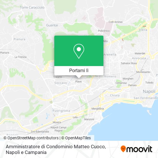 Mappa Amministratore di Condominio Matteo Cuoco