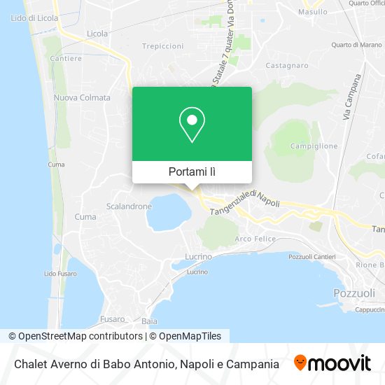 Mappa Chalet Averno di Babo Antonio
